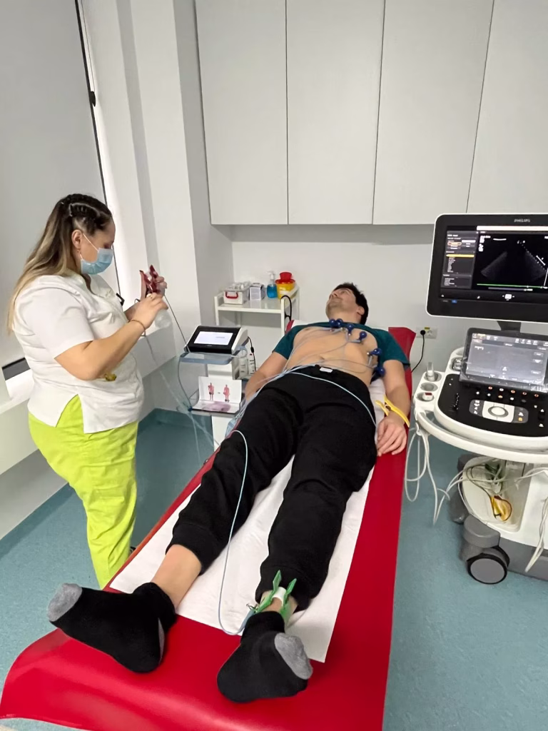 EKG Repaus Control Cardiac ReumaDiagnostic