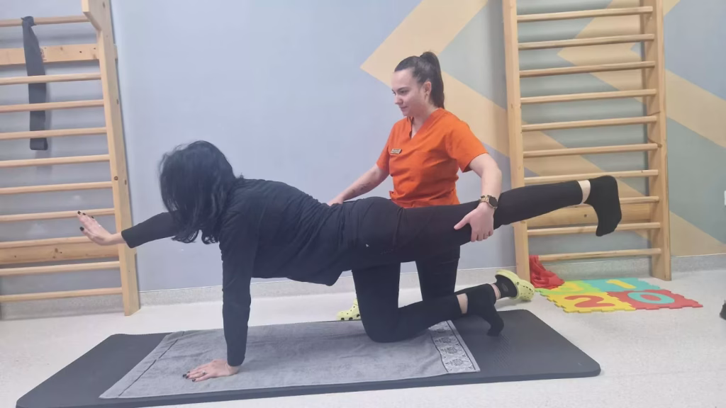 Exercițiu Bird Dog Stabilizare Core Spate